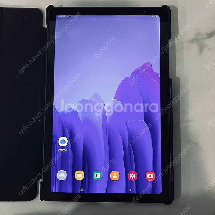 갤럭시 탭A7 그레이 64G 매우깨끗 케이스포함 12만원 판매합니다!--5